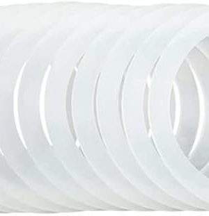 Silicone Jar Gaskets Rubber Seal Ring Gasket Sealing Rings for Regular Wide Mouth Mason Jars Canning Leak-proof Gaskets ( 70mm)